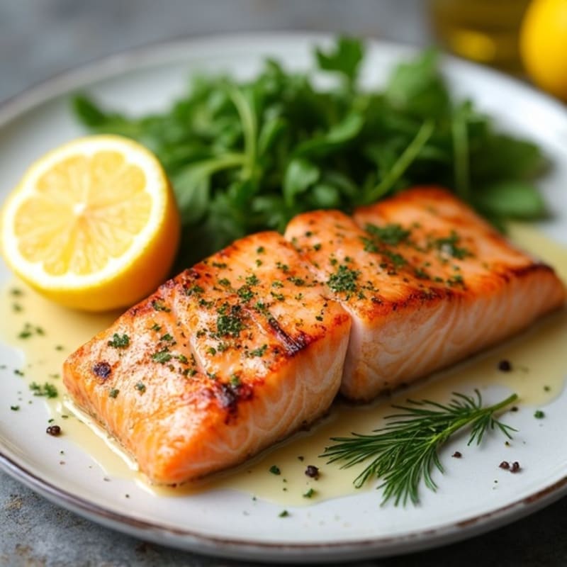 Lemon Herb Grilled Salmon