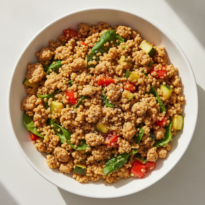 Lean Turkey and Quinoa Power Bowl