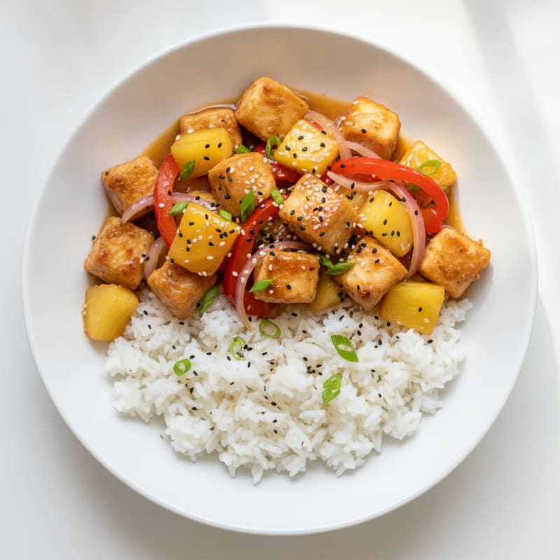 Sweet and Sour Chicken with Pineapple