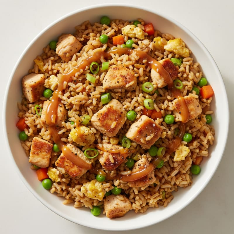 Chicken and Vegetable Fried Rice