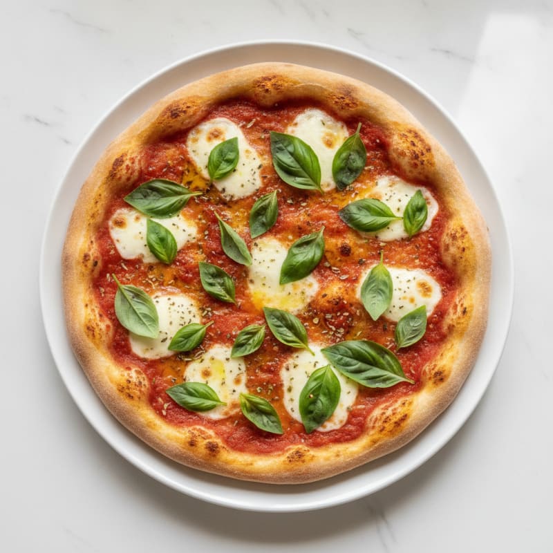 Classic Margherita Pizza with Fresh Basil
