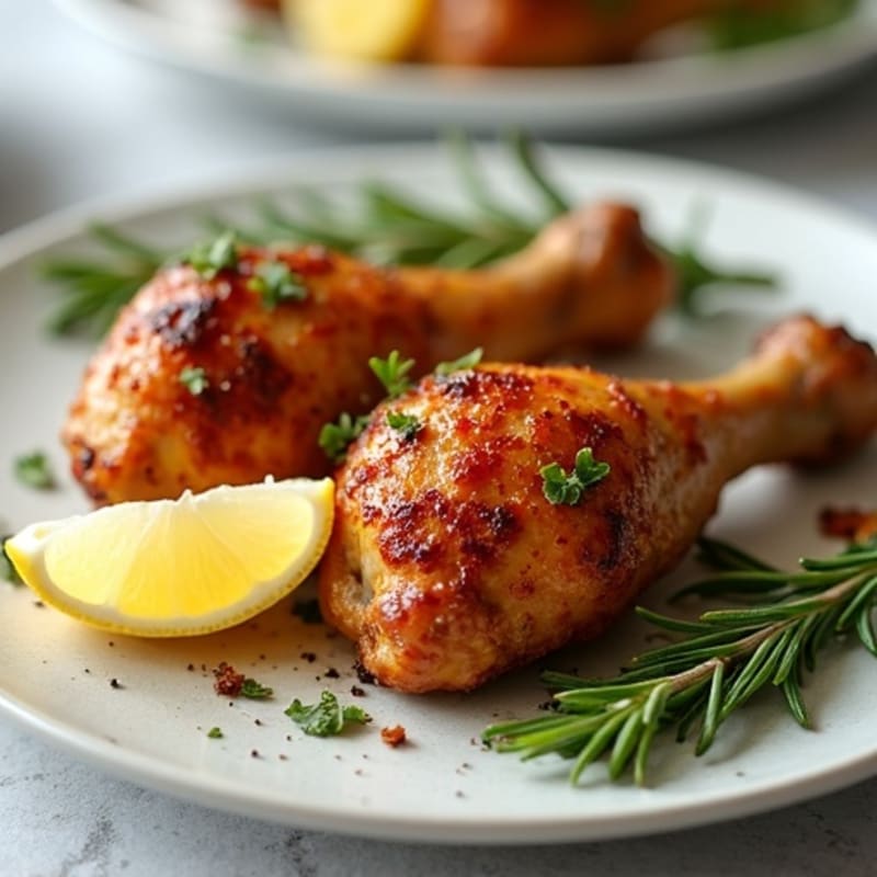 Crispy Herb-Roasted Chicken Drumsticks