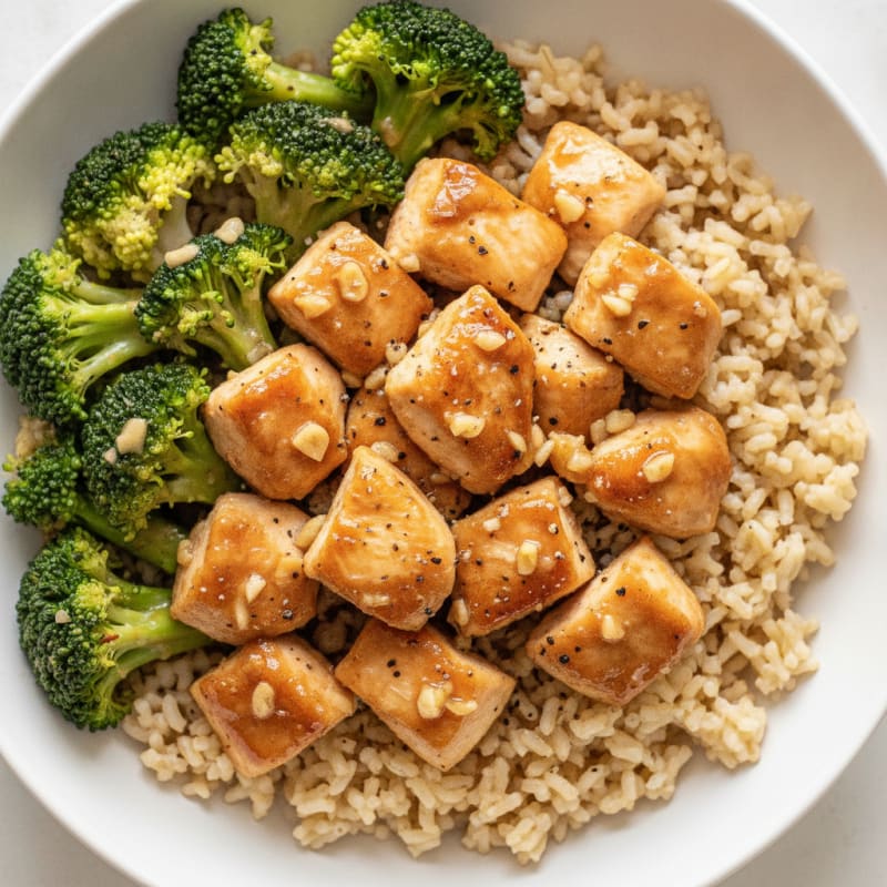 Chicken and Broccoli Rice Bowl