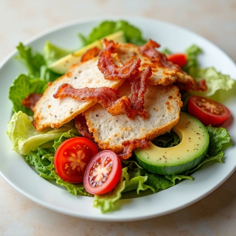 Turkey & Crispy Bacon Club Salad