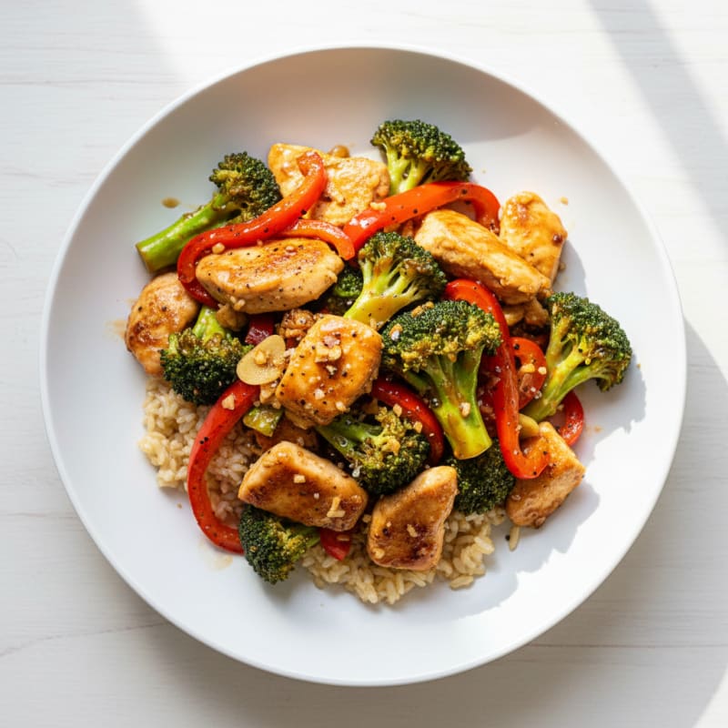 Teriyaki Chicken and Broccoli Stir-Fry