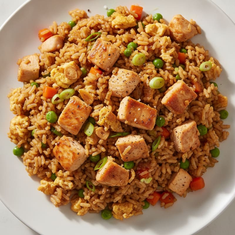 Clean Chicken and Egg Fried Rice