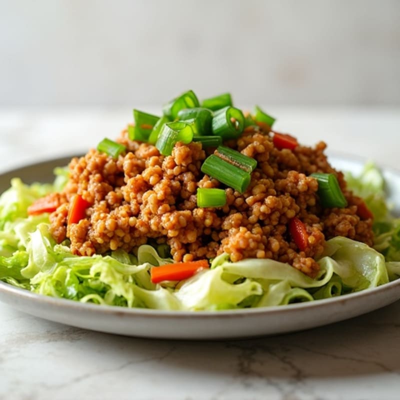 Savory Ground Pork and Crunchy Cabbage Stir-Fry