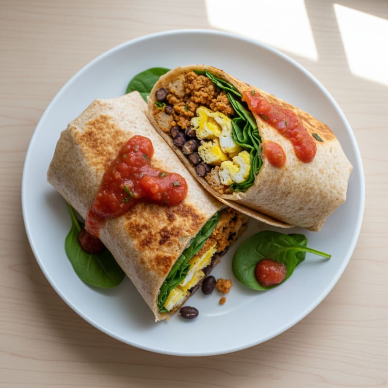 Ultimate Loaded Breakfast Burrito