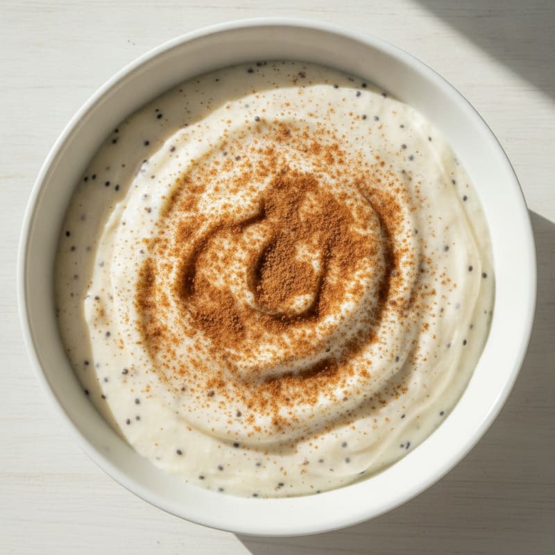 Vanilla Whey Protein Pudding with Greek Yogurt