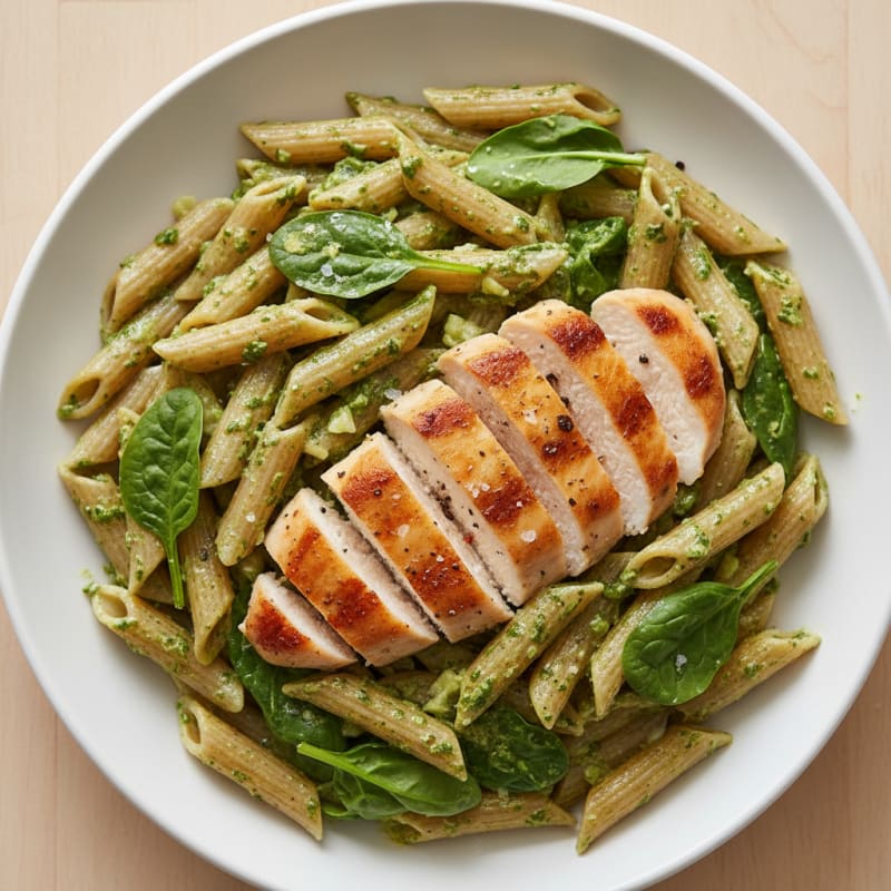 Creamy Pesto Chicken Pasta