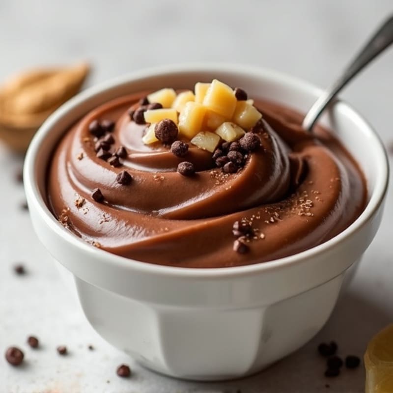 Silky Chocolate Protein Pudding