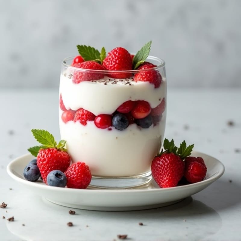 Vanilla Greek Yogurt Protein Parfait