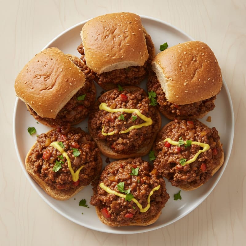 Classic Sloppy Joe Beef Sliders