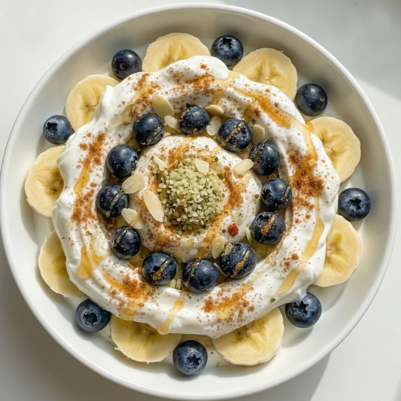 Berry and Banana Yogurt Parfait