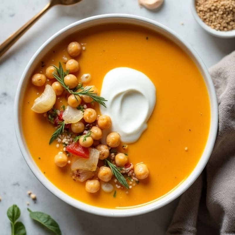 Creamy Roasted Butternut Squash Soup