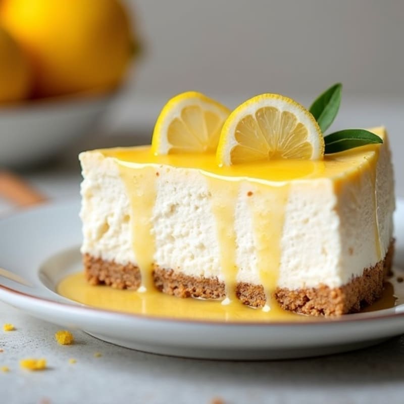 Protein-Packed Greek Yogurt Cheesecake