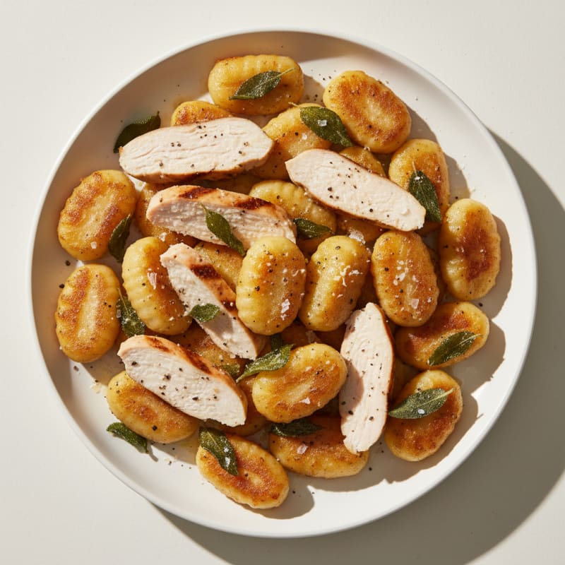 Creamy Ricotta Gnocchi with Sage Butter