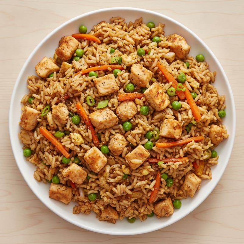 Chicken and Vegetable Fried Rice