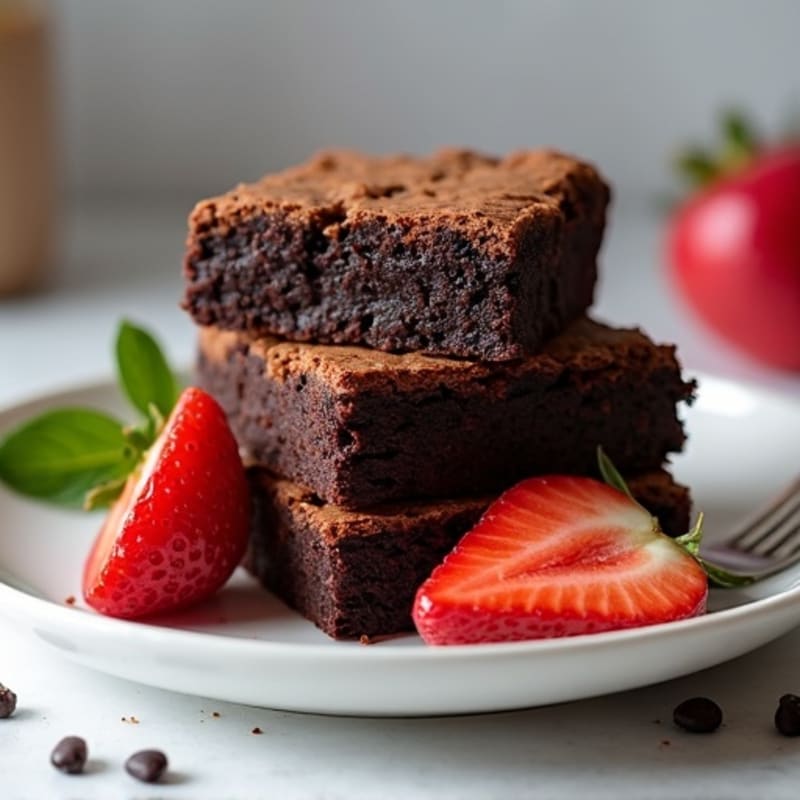 Protein-Packed Fudgy Black Bean Brownies