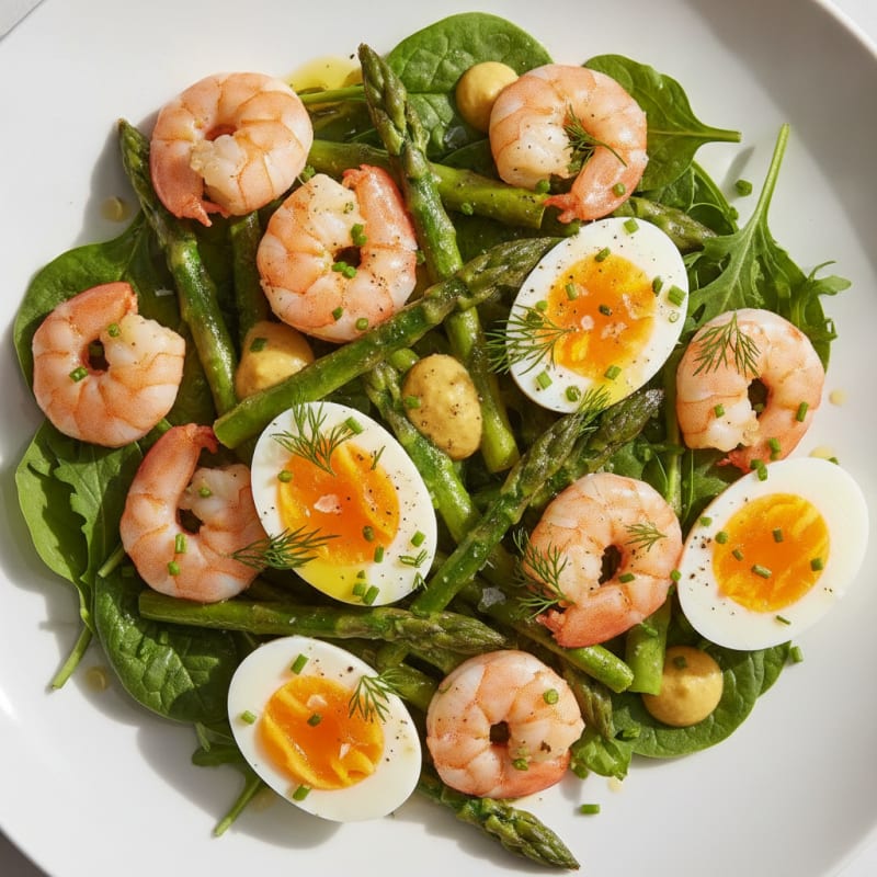 Herbed Egg and Asparagus Salad