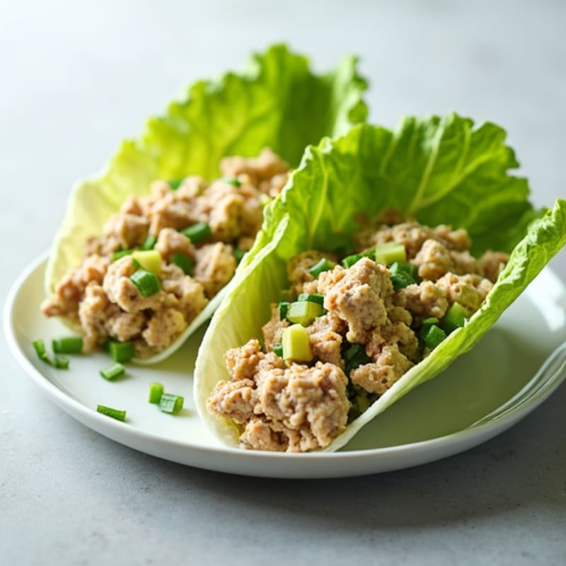 Tuna Salad Lettuce Wraps