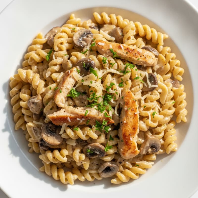 Truffle Mushroom Pasta
