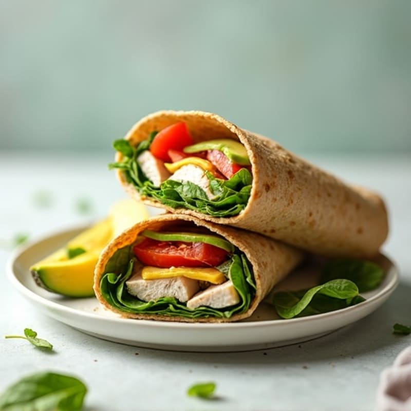 Fresh Turkey Avocado Wrap