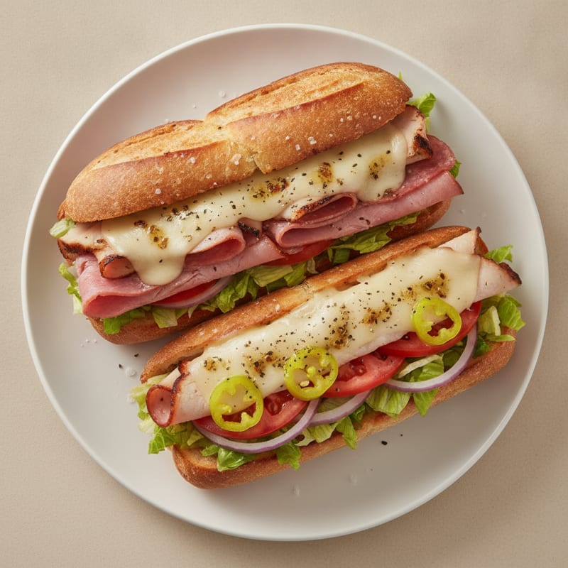 Grilled Italian Sub with Provolone