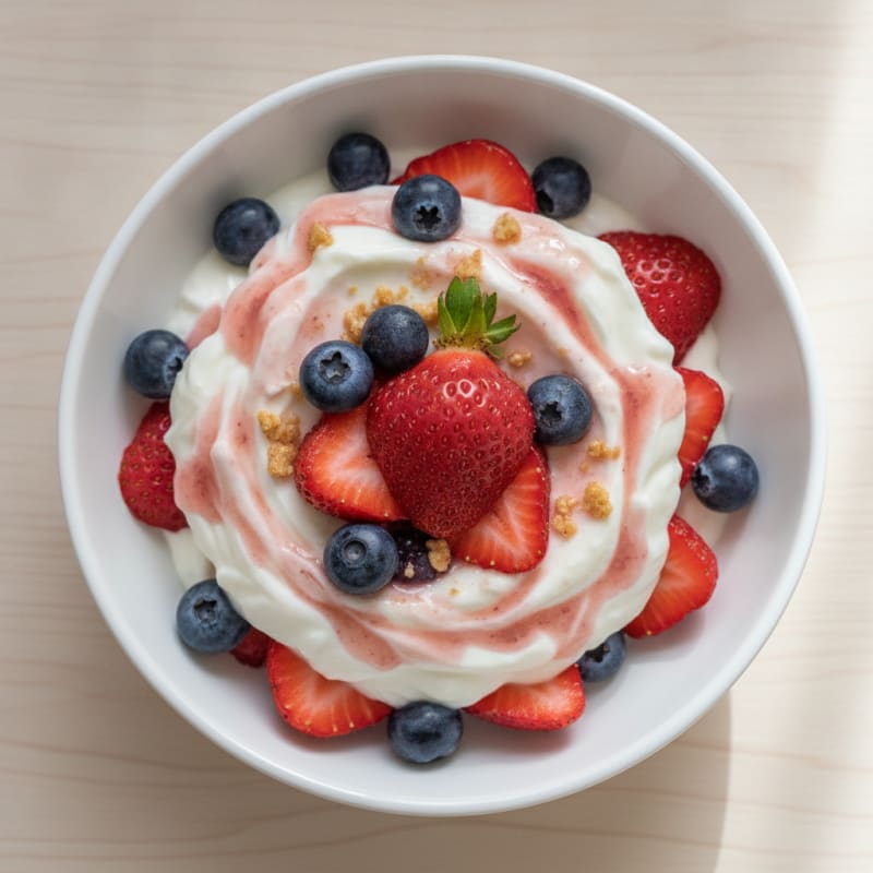 Creamy Greek Yogurt Protein Parfait with Fresh Berries