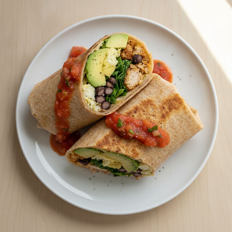 Ultimate Loaded Breakfast Burrito