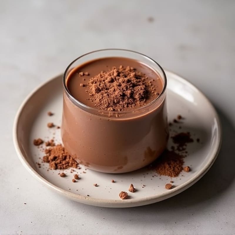 Silky Chocolate Protein Pudding