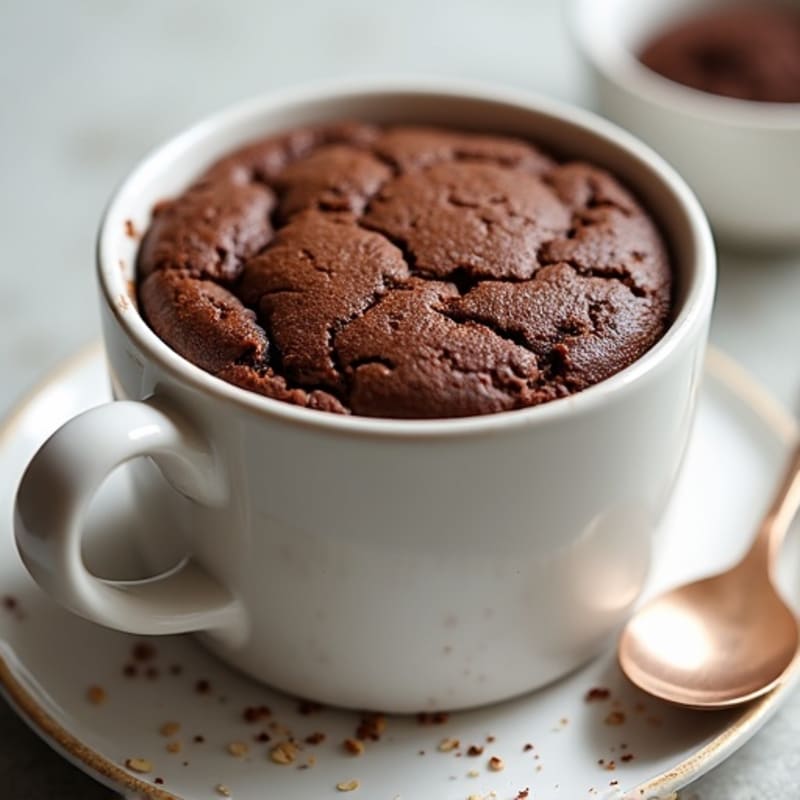 Rich Chocolate Protein Mug Cake