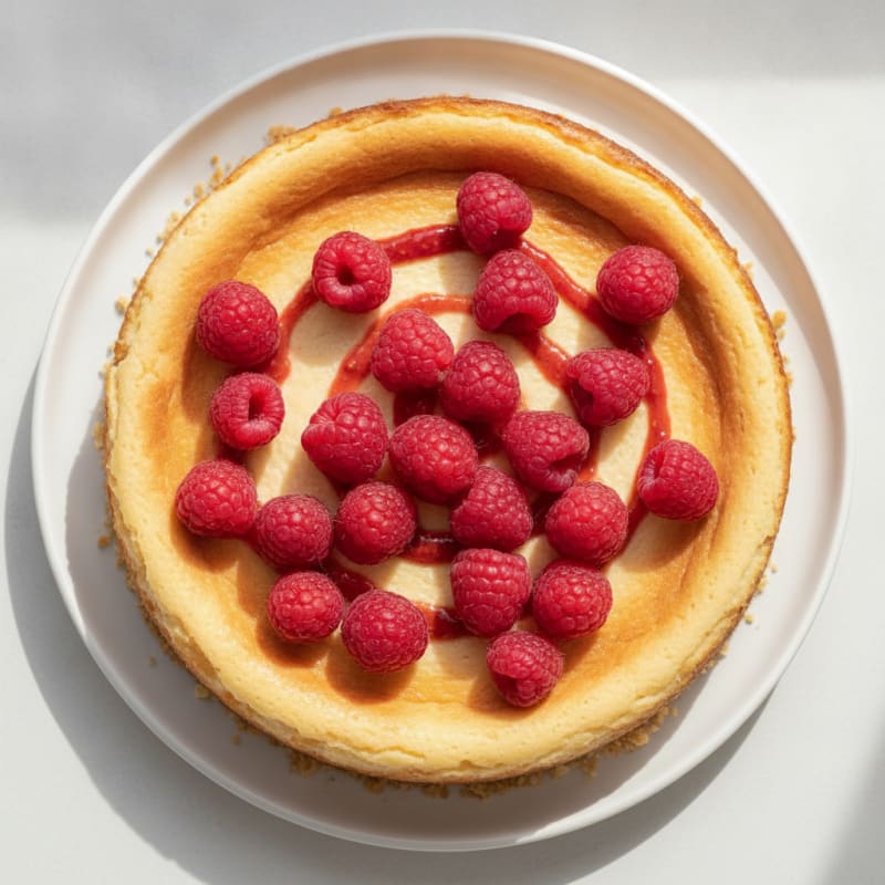 Creamy Greek Yogurt Protein Cheesecake