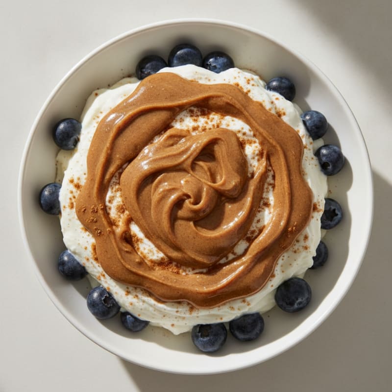 Creamy Greek Yogurt Protein Parfait with Almond Butter