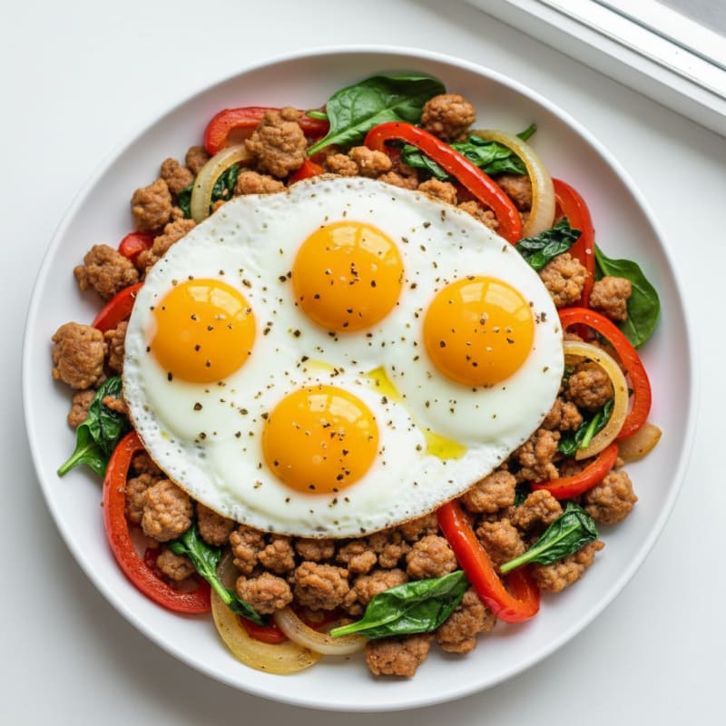 Hearty Sausage and Egg Breakfast Skillet