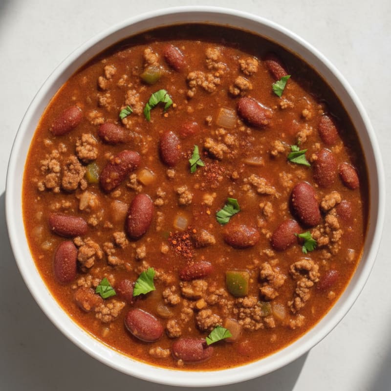Slow Cooker Beef Chili