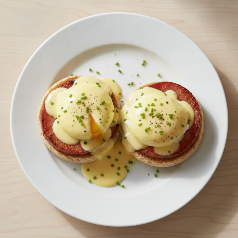 Classic Eggs Benedict with Hollandaise