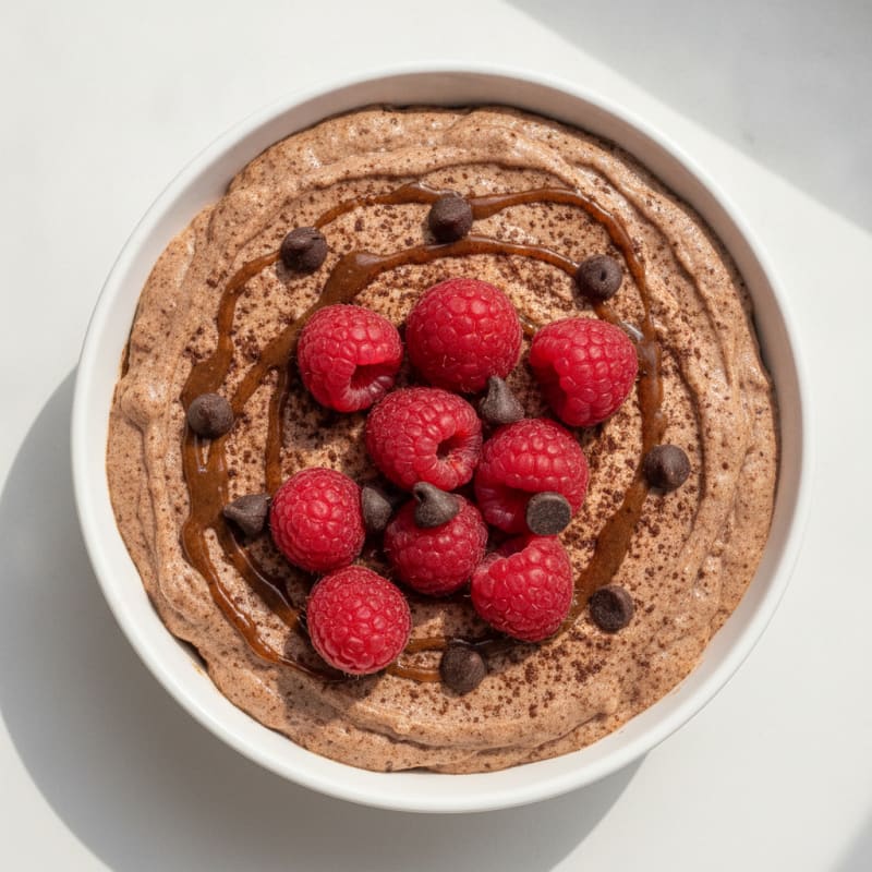 High-Protein Chocolate Cheesecake Mousse