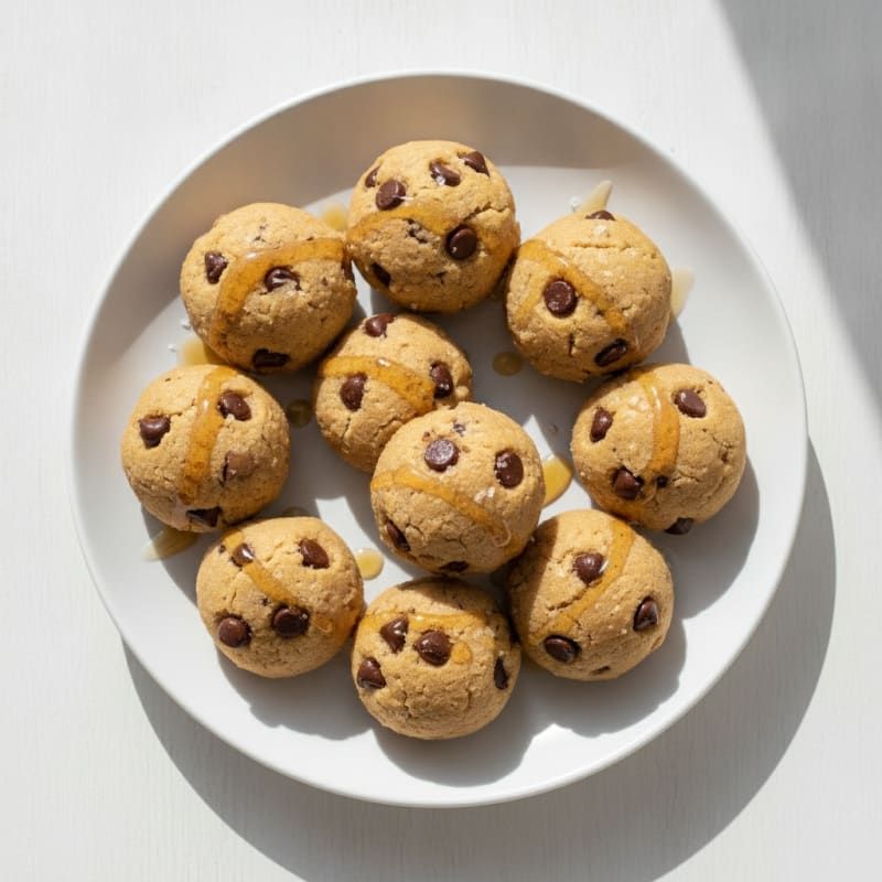 No-Bake Chocolate Chip Cookie Dough Bites