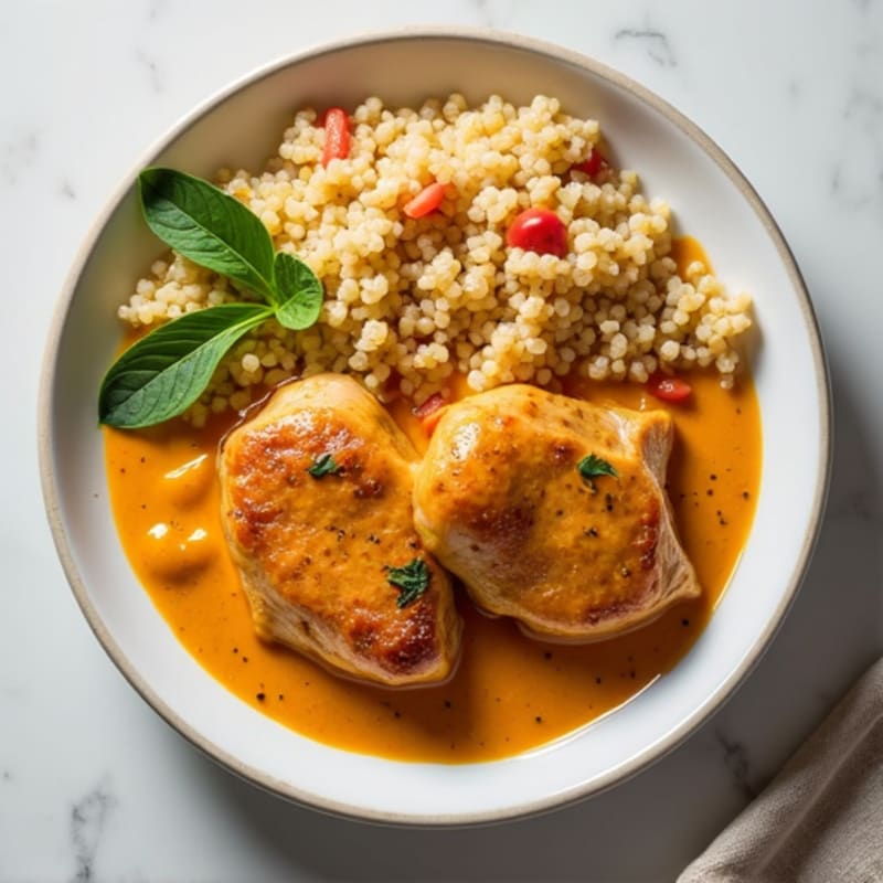 Creamy Coconut-Spiced Butter Chicken