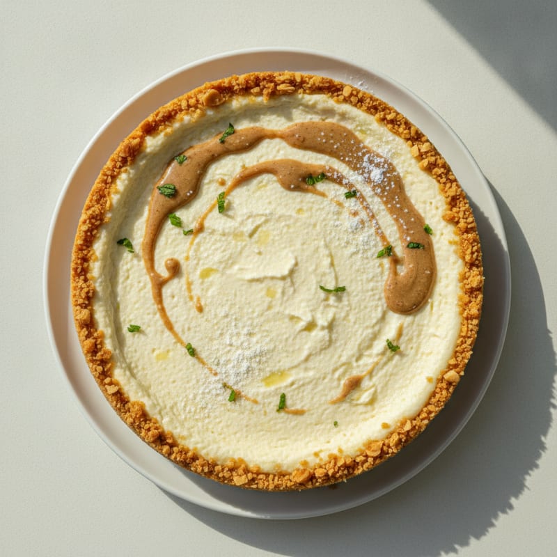 Creamy Greek Yogurt Protein Cheesecake