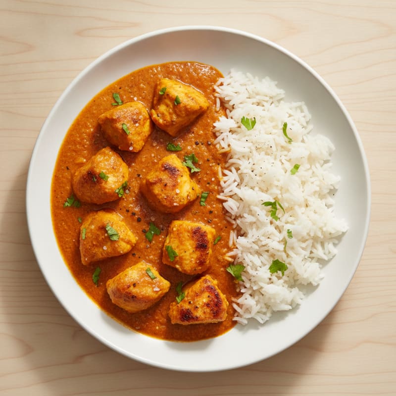 Chicken Tikka Masala with Basmati Rice