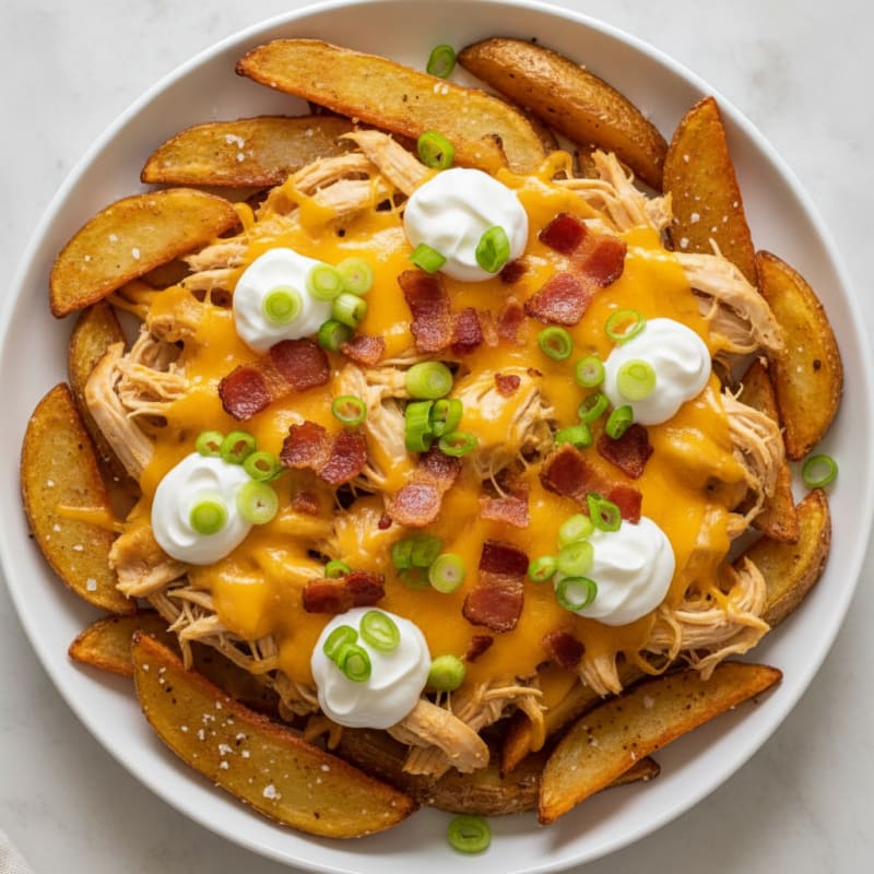 Loaded Bacon Cheddar Chicken Fries