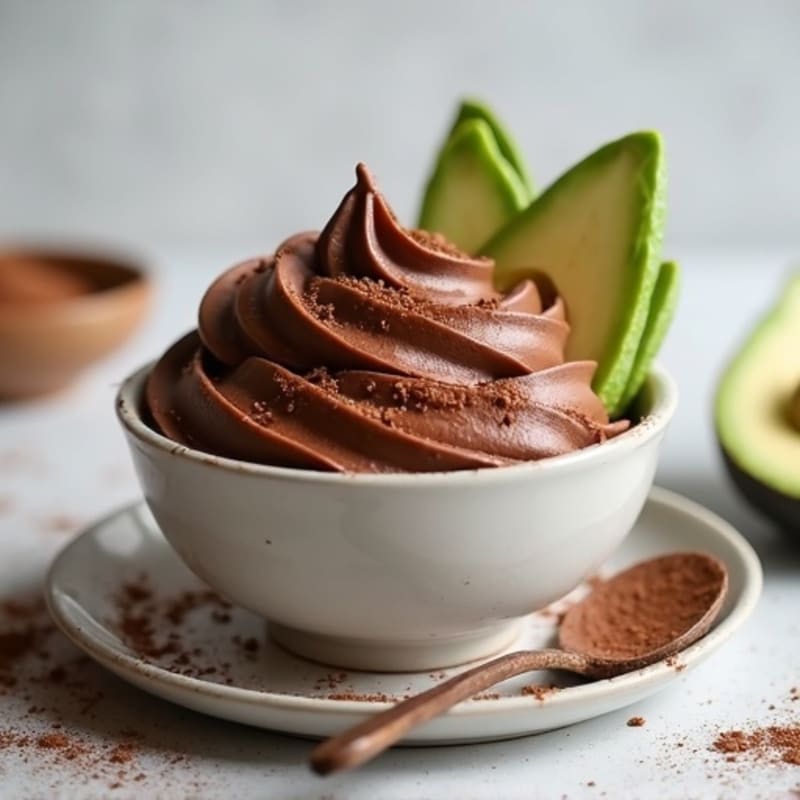 Creamy Protein-Packed Chocolate Avocado Mousse