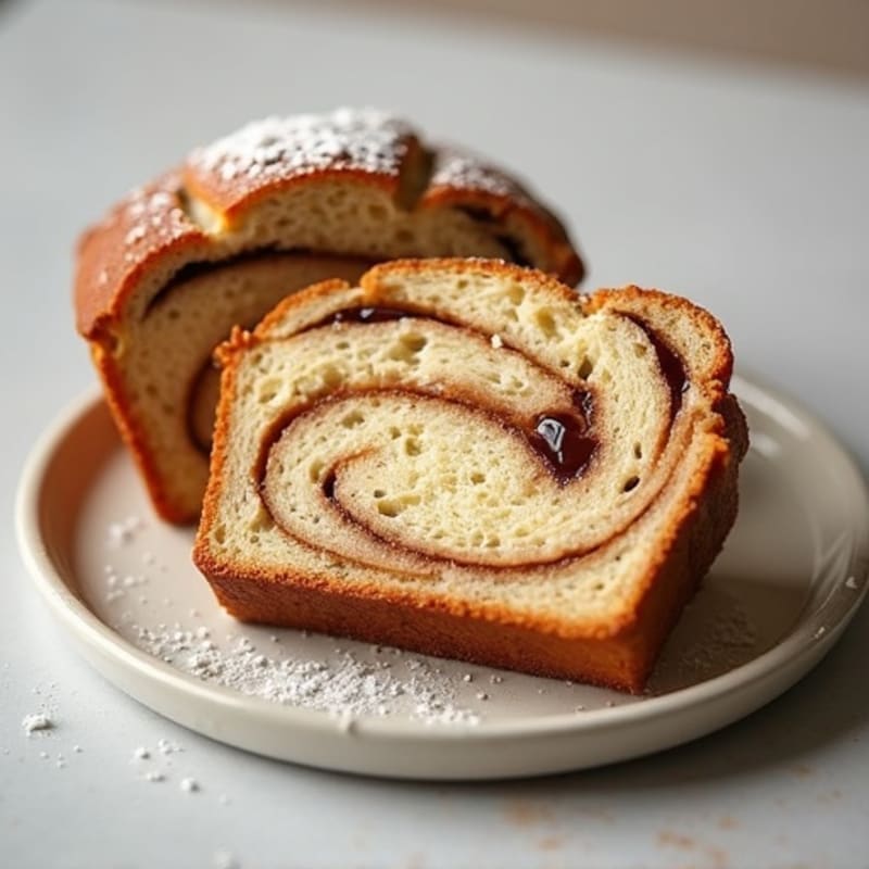 Protein-Packed Almond Flour Cinnamon Swirl Bread