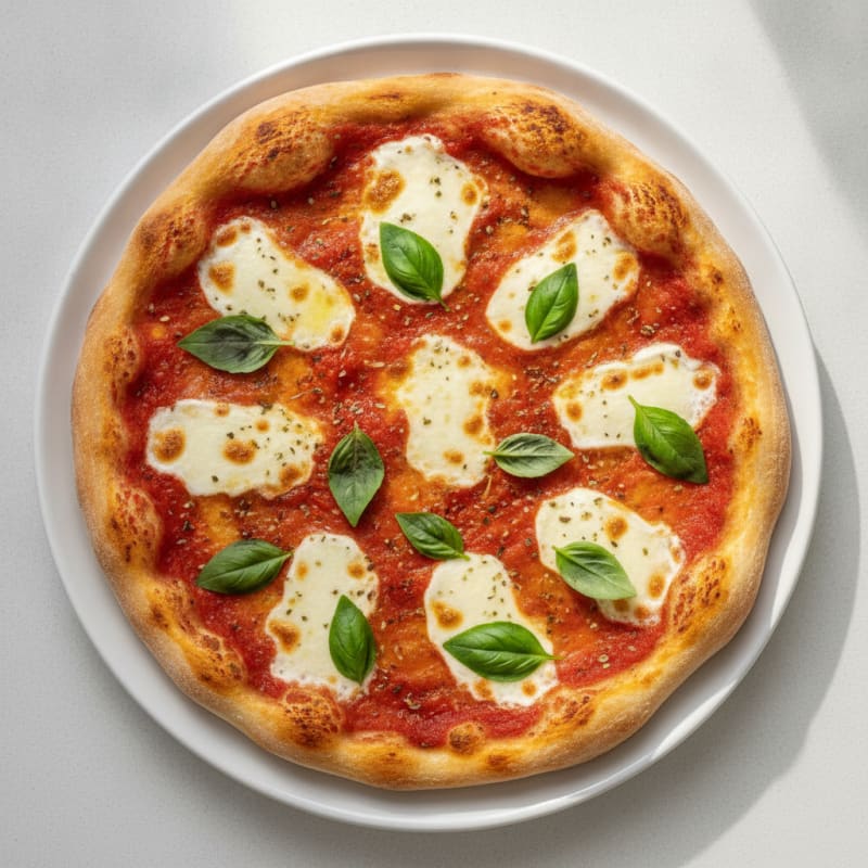 Classic Margherita Pizza with Fresh Basil