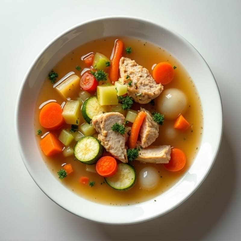 Hearty Chicken and Vegetable Soup