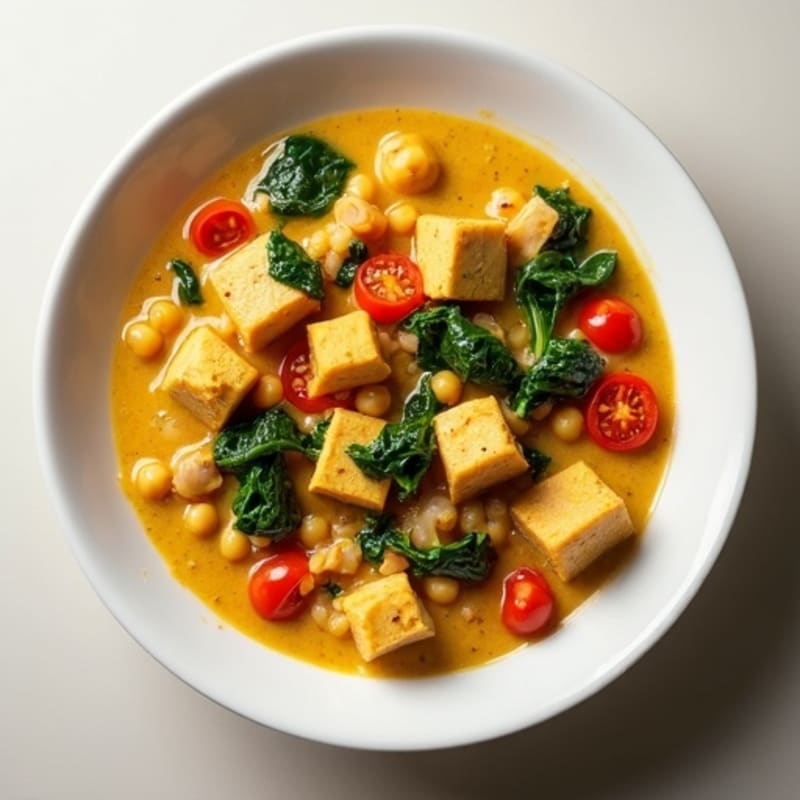 Creamy Coconut Chickpea Curry Stew