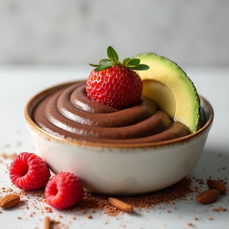 Silky Chocolate Protein Pudding with Greek Yogurt