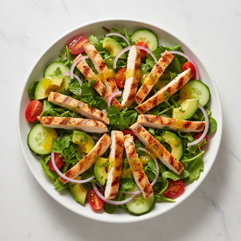 Zesty Lemon-Herb Chicken Salad